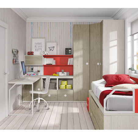 Habitación juvenil completa, a tu gusto – Muebles ROS